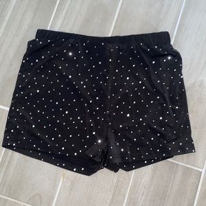 Sequin shorts